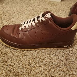 Nike AF1 Brown/White